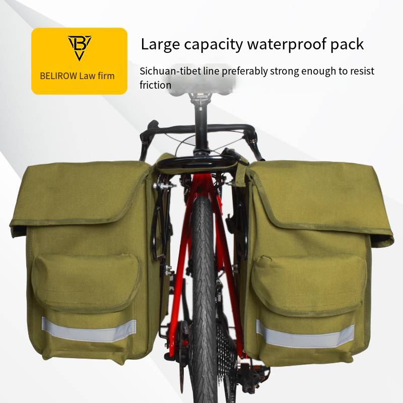 Panniers Waterproof Rear - Büyük Kapasiteli Bisiklet Arka Çanta Çift