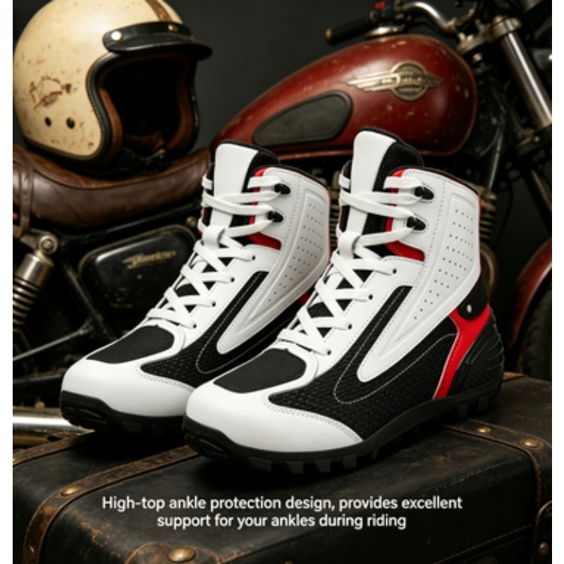 Cycling Shoes For Commute - Motosiklet Su Geçirmez Ulaşım Botları Off-road