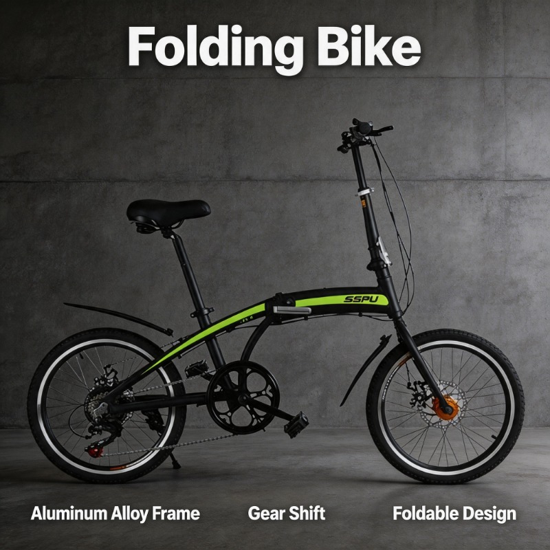 Commuter Biking - 20 İnç Katlanır Bisiklet - Hafif