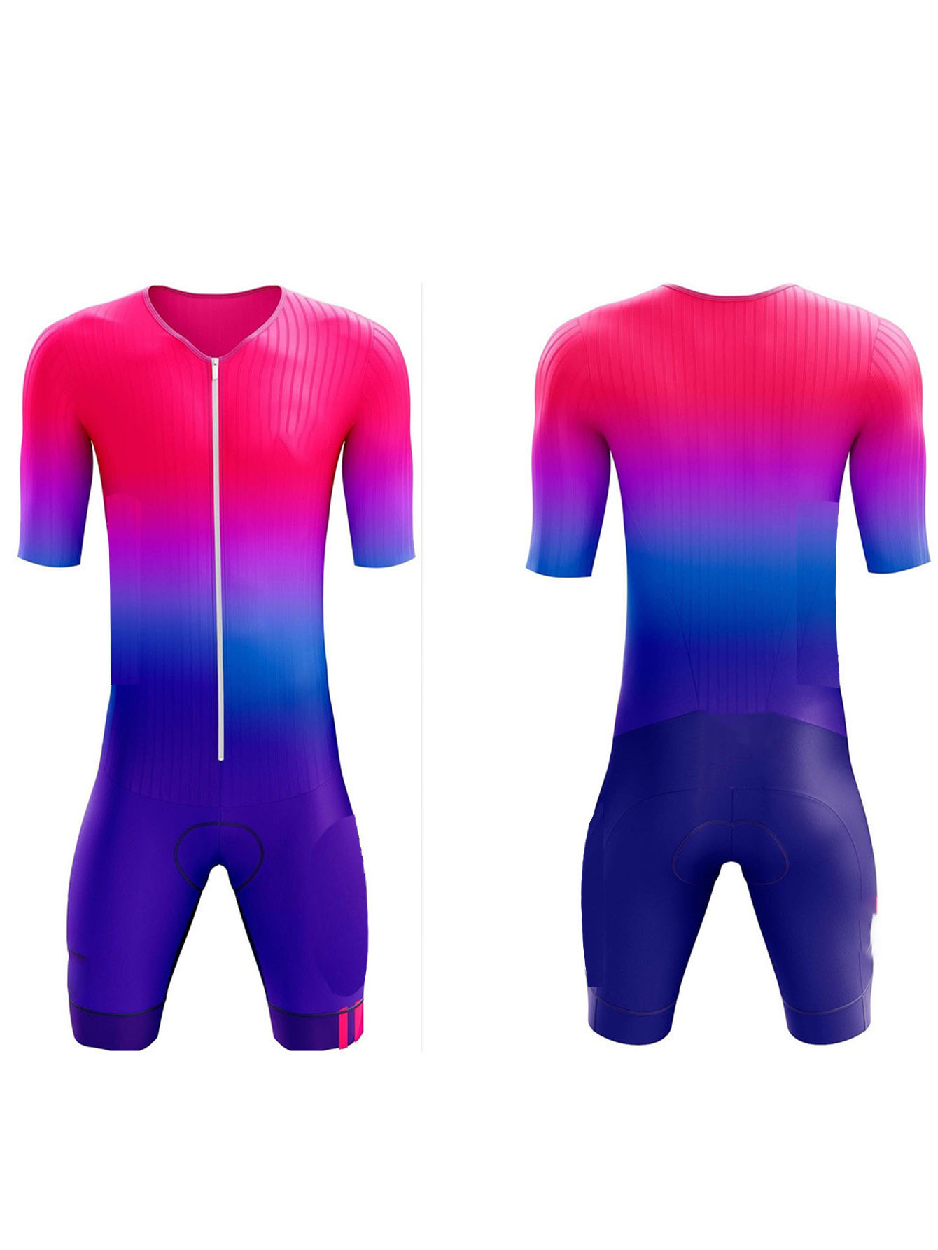 Cycling Commuter Clothing - Takım Triatlon Kıyafeti Erkek Bisiklet Forması