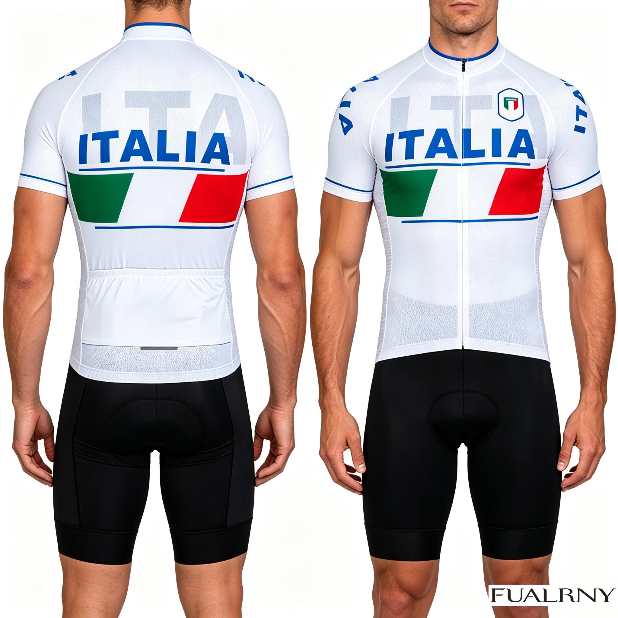 Cycling Commuter Clothing - ITALIA Yaz Bisiklet Forması Seti Maillot
