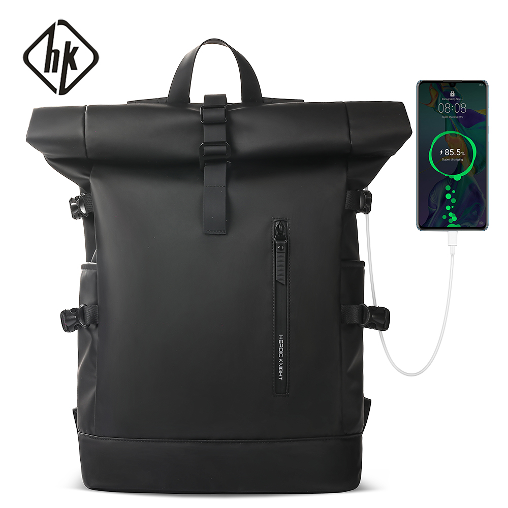 Cycling Commuter Backpack Waterproof - HK Genişletilebilir Seyahat Sırt Çantası Erkekler