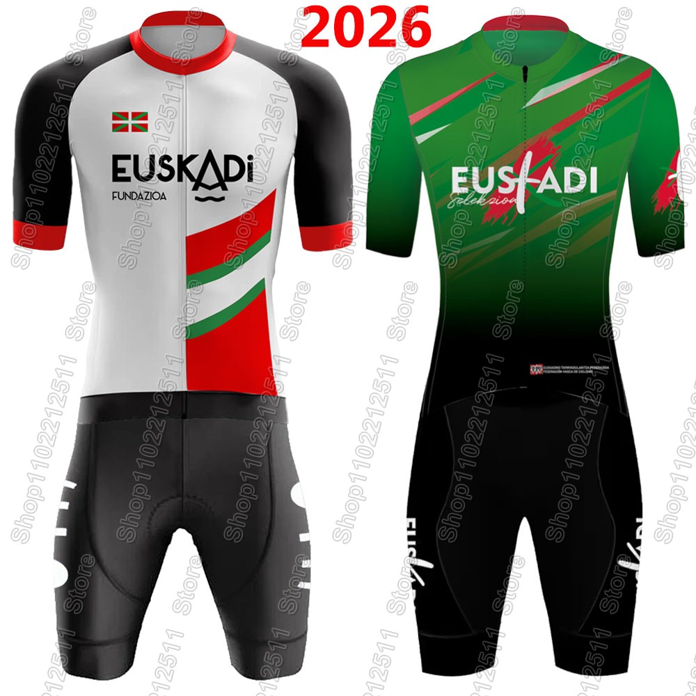 Cycling Commuter Clothing - Euskadi Takımı Bisiklet Forması 2026 Seti