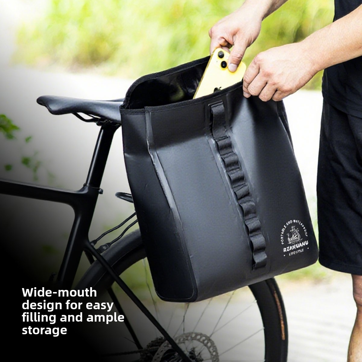 Panniers Waterproof Rear - Su Geçirmez Motosiklet Ön ve Arka