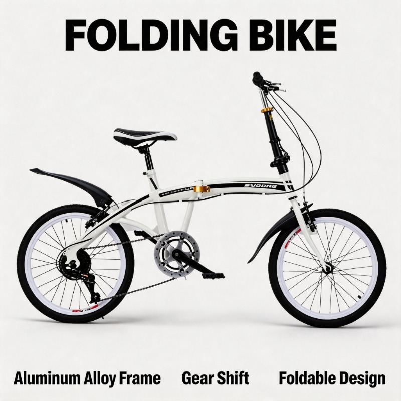 Commuter Biking - 20 İnç Katlanır Bisiklet - Kompakt