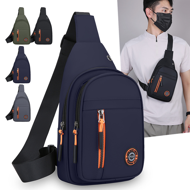 Cycling Commuter Backpack Waterproof - Göğüs Çantası Erkekler Ön Çapraz Askılı