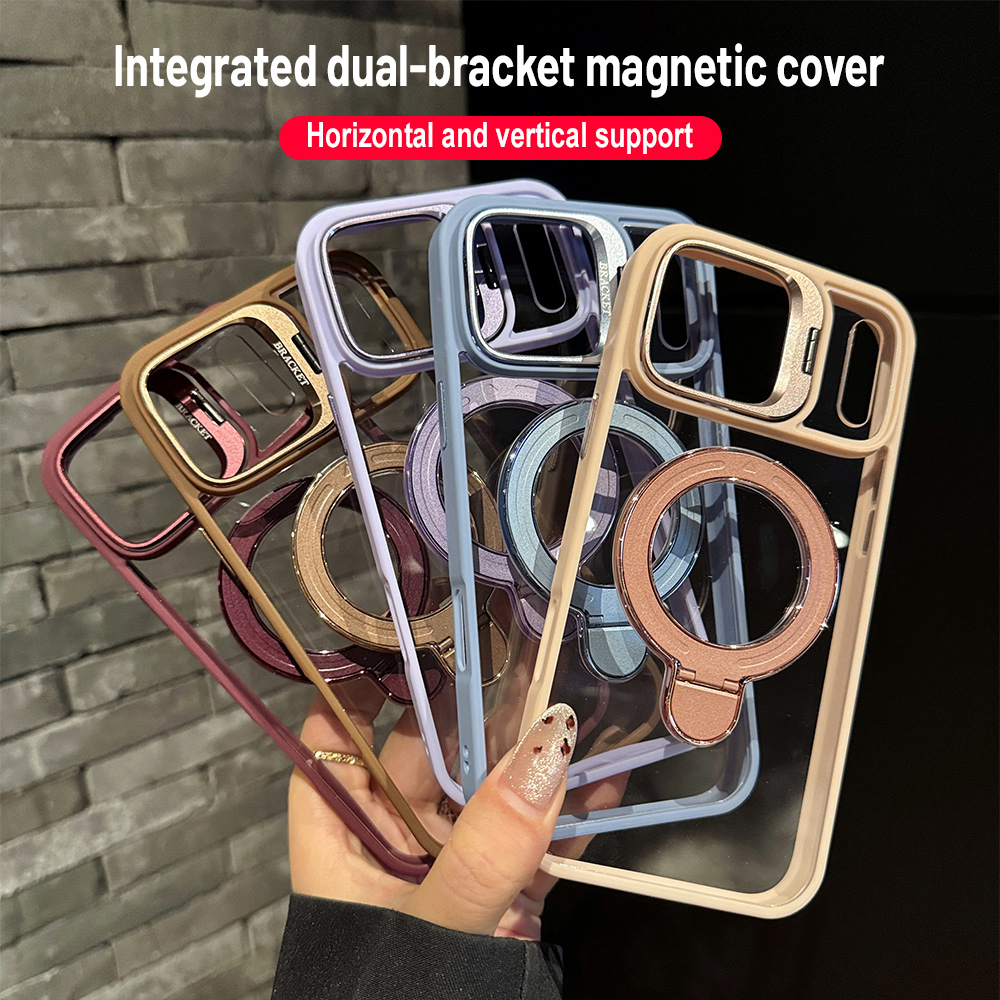 Kickstand Adjustable - Magsafe Manyetik Tutucu Telefon Kılıfı iPhone