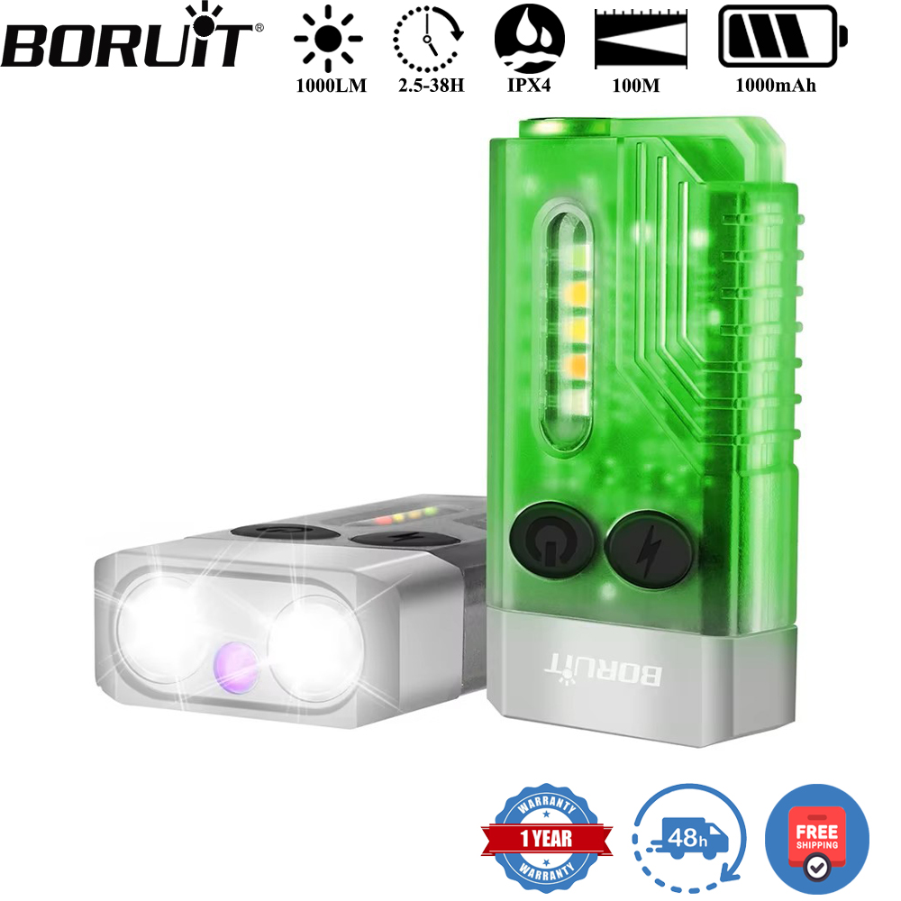 Cycling To Work - BORUiT V10 Anahtarlık UV LED EDC