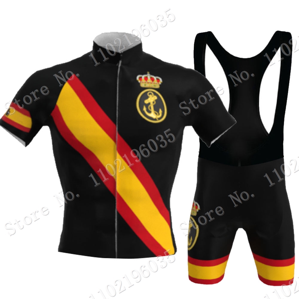 Cycling Commuter Clothing - Siyah Armada Espana 2023 bisiklet forması