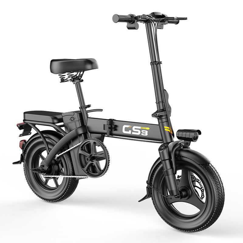 Commuter Biking - 14 İnç Elektrikli Bisiklet, Katlanması Kolay