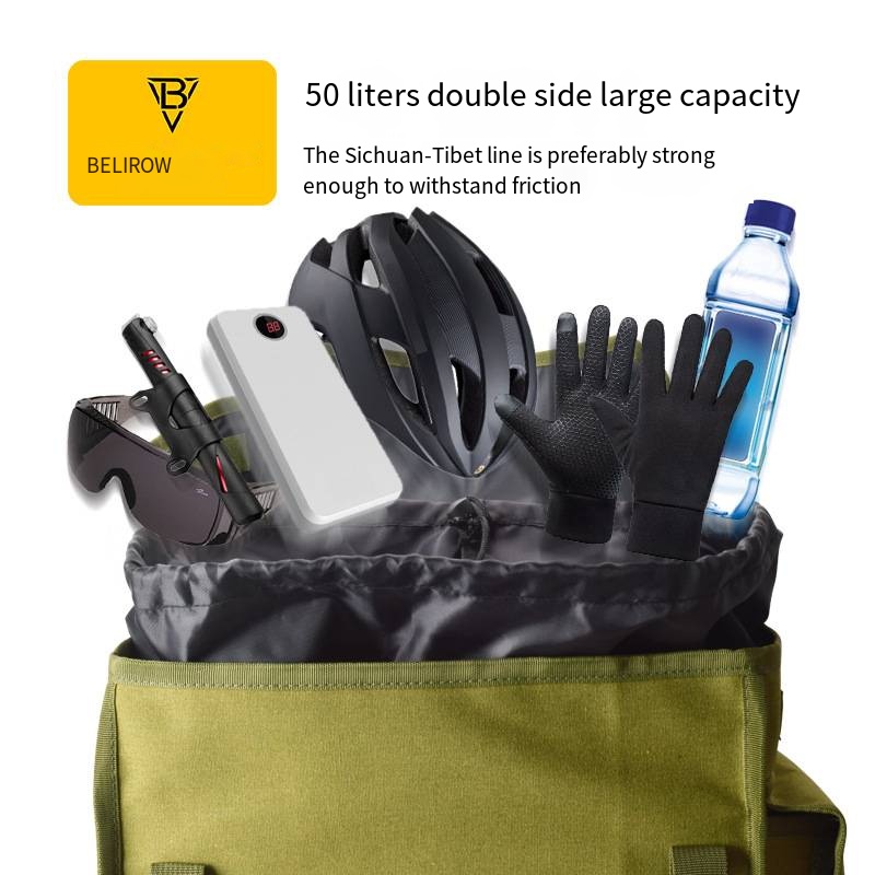 Büyük Kapasiteli Bisiklet Arka - Panniers Waterproof Rear incelemesi ve fiyatı