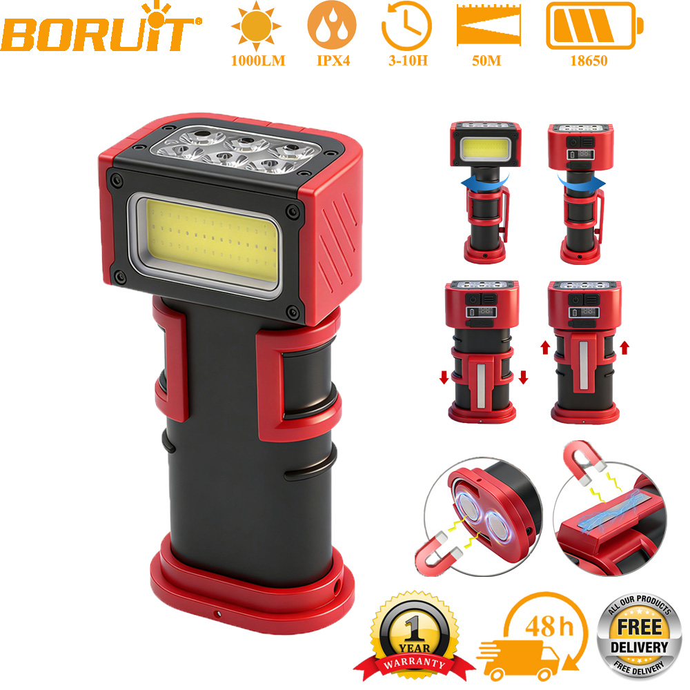 BORUiT COB LED Çalışma Işığı 1 - Cycling To Work incelemesi ve fiyatı