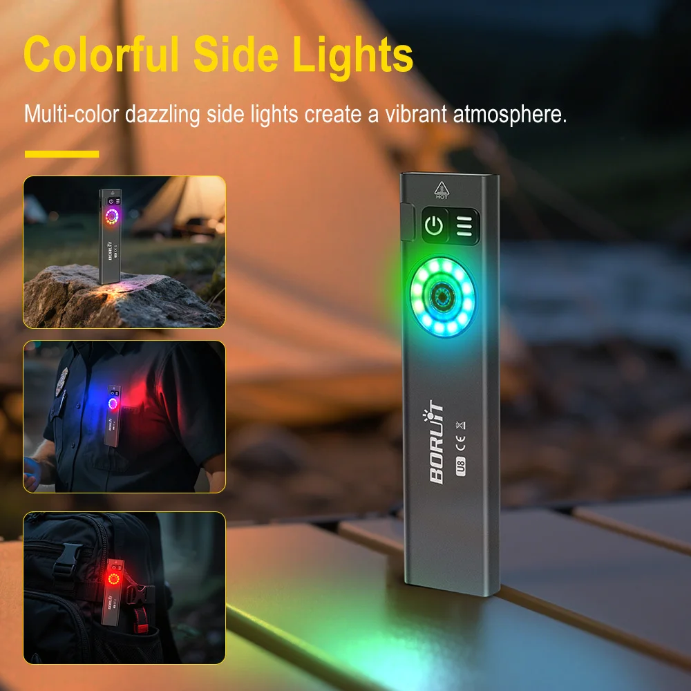 BORUiT U8 650LM EDC LED El Fen - Cycling To Work incelemesi ve fiyatı