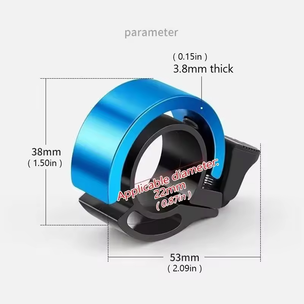 Yüksek sesli alaşım bisiklet z - Bell Handlebar Ring incelemesi ve fiyatı