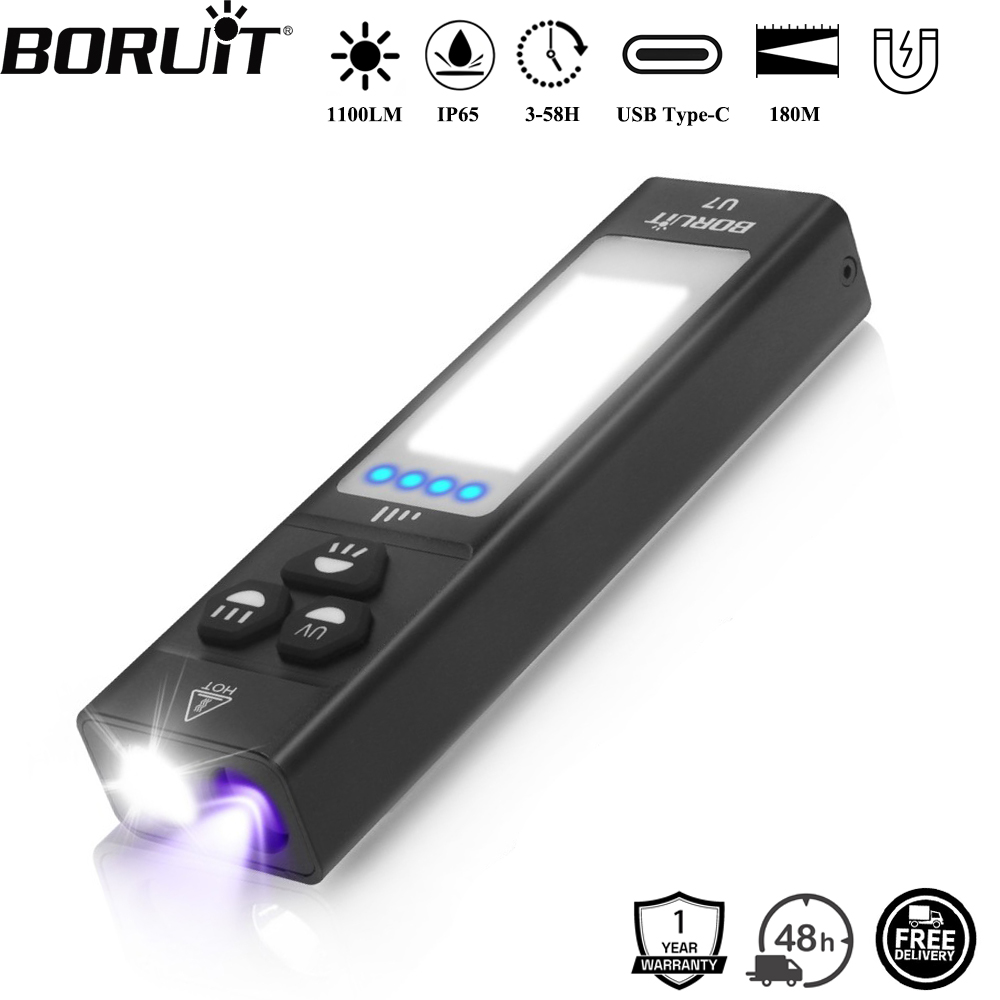 BORUiT U7 UV LED EDC El Feneri - Cycling To Work incelemesi ve fiyatı