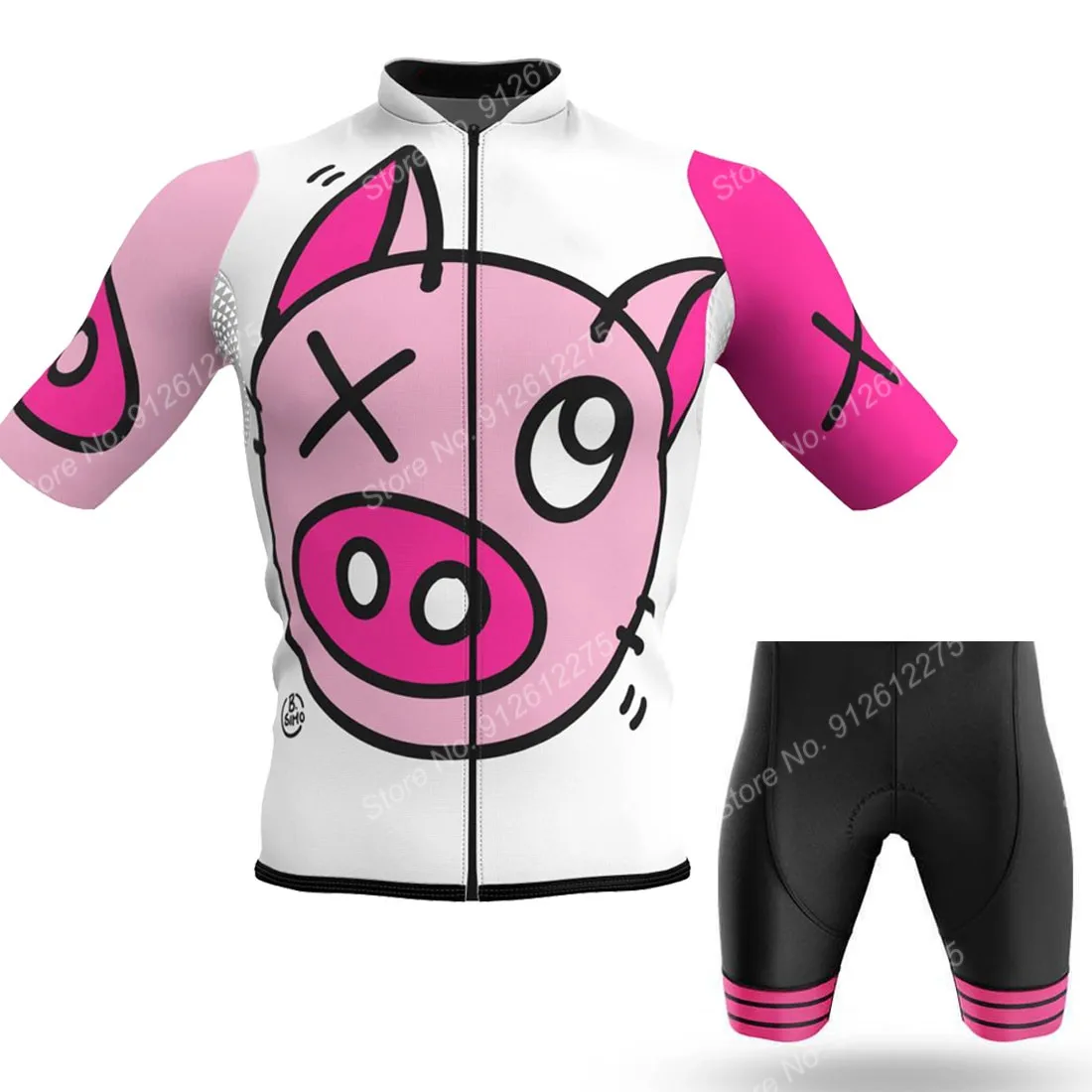 Set karikatür komik domuz 2023 - Cycling Commuter Clothing incelemesi ve fiyatı