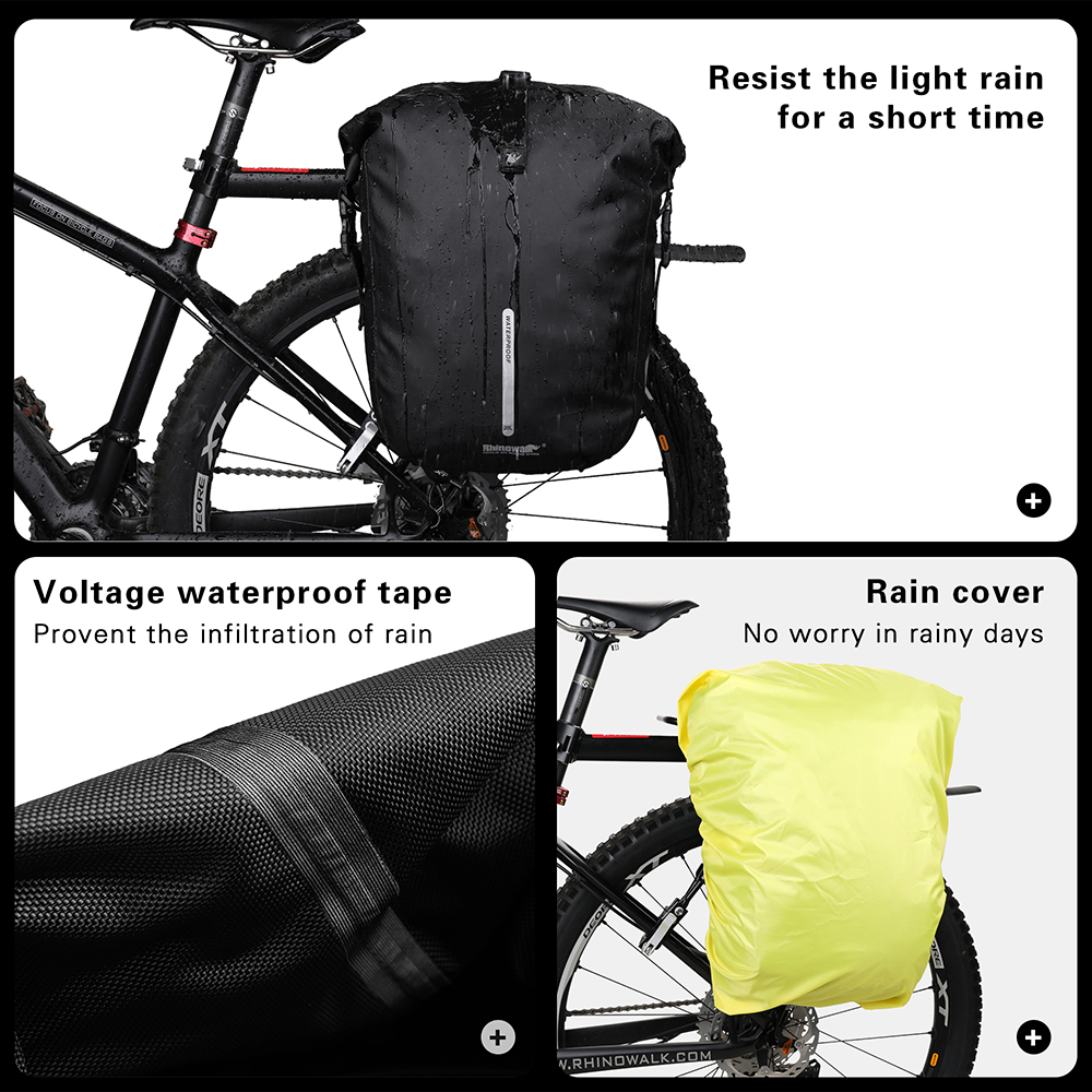 Rhinowalk su geçirmez bisiklet - Panniers Waterproof Rear incelemesi ve fiyatı