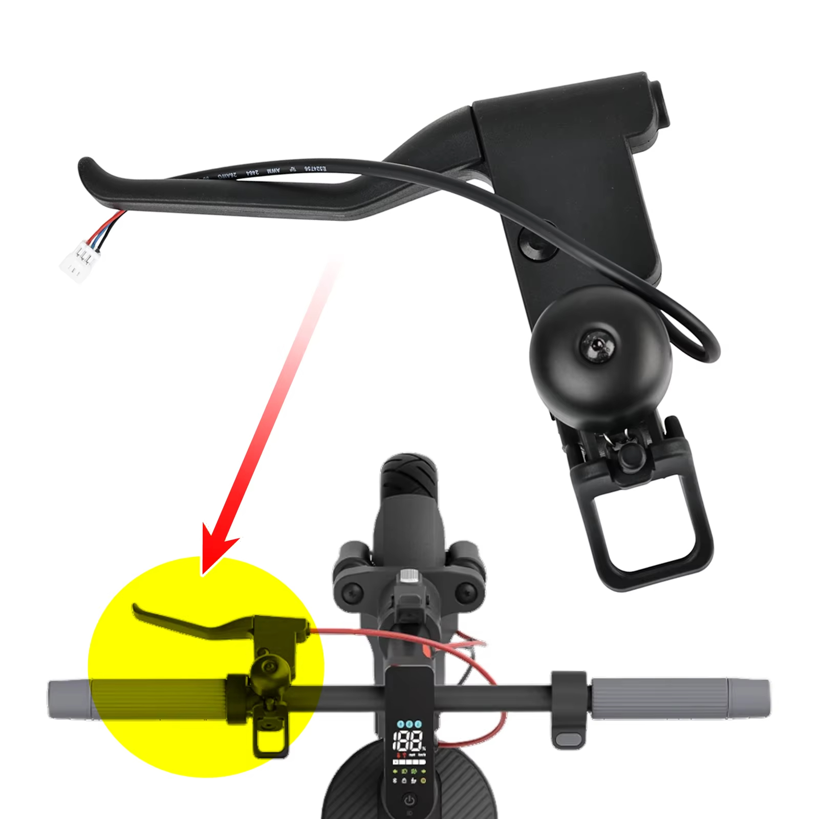 Xiaomi 5 / 5 Max / 5 Pro Elekt - Bell Handlebar Ring incelemesi ve fiyatı
