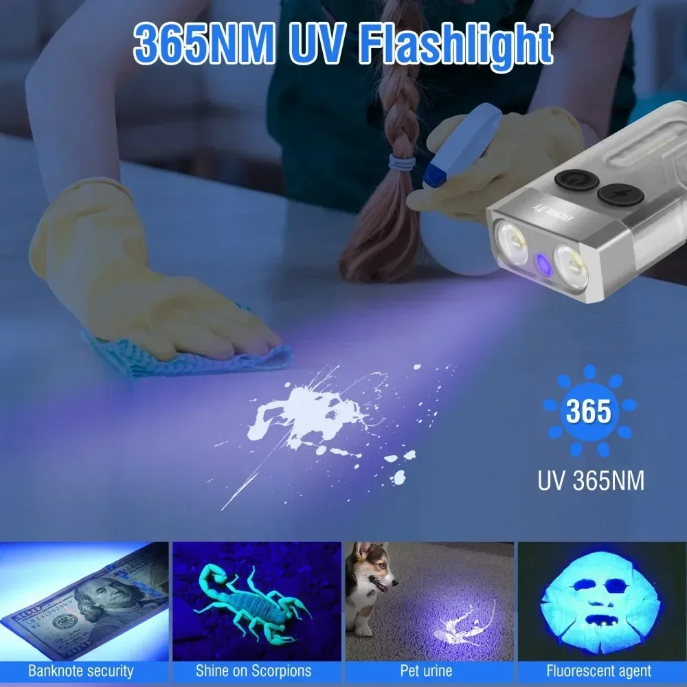 BORUiT V10 Anahtarlık UV LED E - Cycling To Work incelemesi ve fiyatı