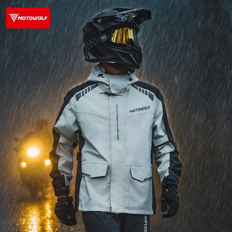 Motowolf Yansıtıcı Motosiklet  - Cycling Commuter Rain Jacket incelemesi ve fiyatı