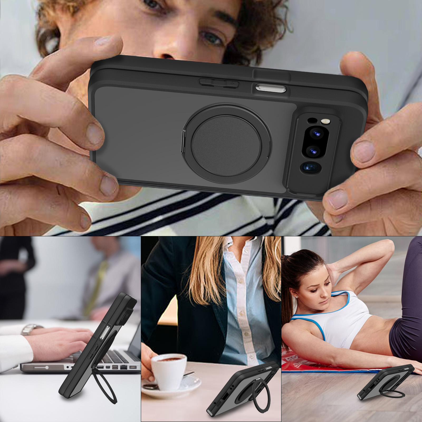 Google Pixel Fold Kılıfı Manye - Kickstand Adjustable incelemesi ve fiyatı