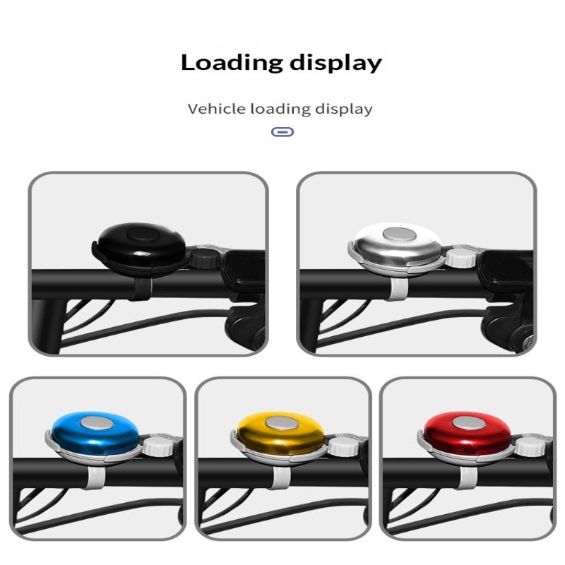 1 adet bisiklet zili alüminyum - Bell Handlebar Ring incelemesi ve fiyatı