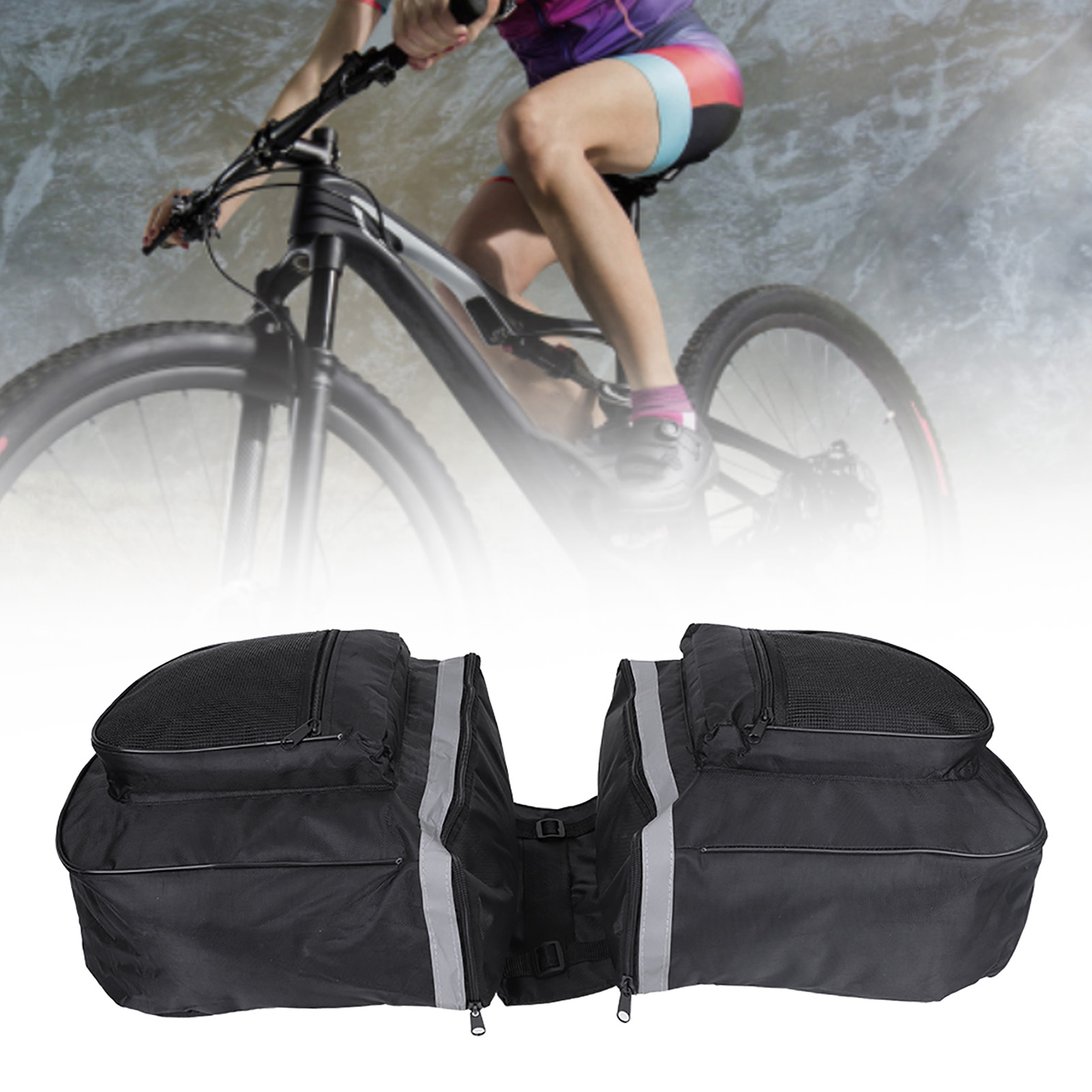 25L su geçirmez dağ yolu bisik - Panniers Waterproof Rear incelemesi ve fiyatı