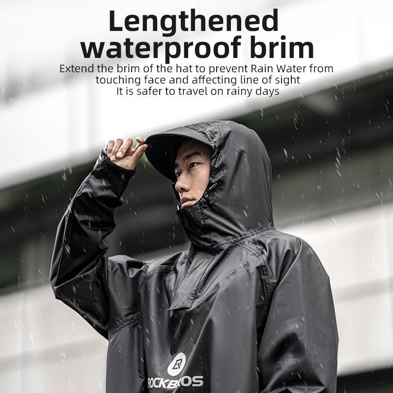 ROCKBROS bisiklet yağmurluk bi - Cycling Commuter Rain Jacket incelemesi ve fiyatı