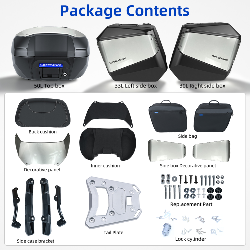 Honda XL750 için Kilitli PP Su - Panniers Waterproof Rear incelemesi ve fiyatı